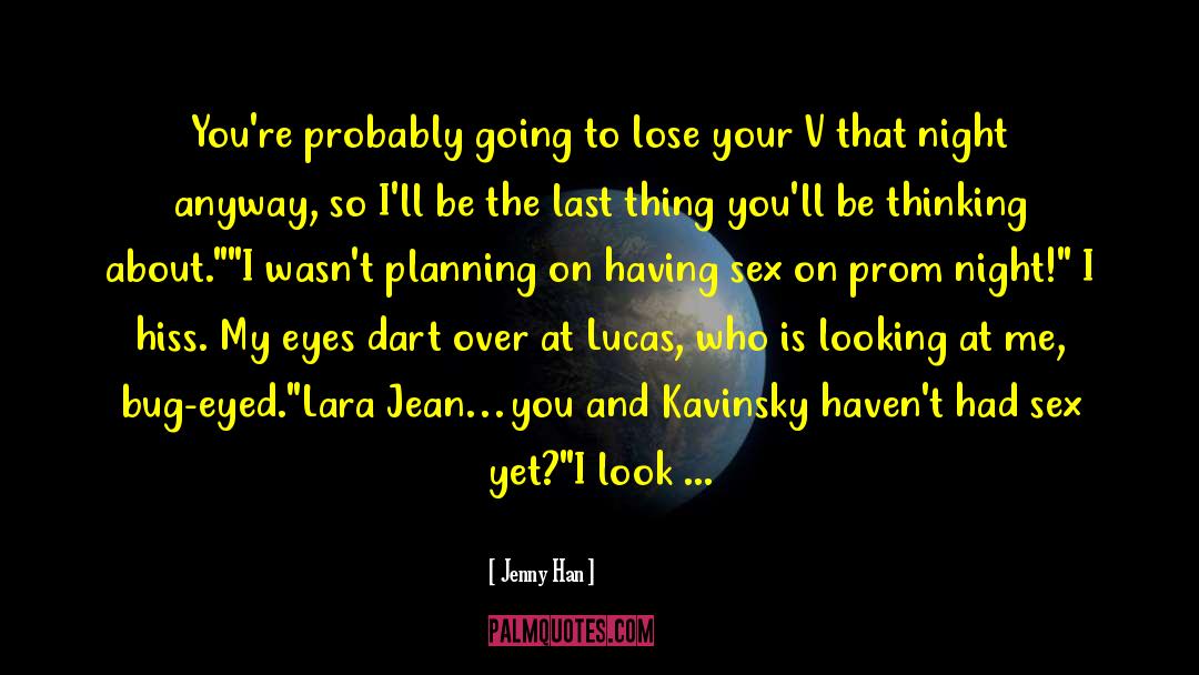Bug quotes by Jenny Han