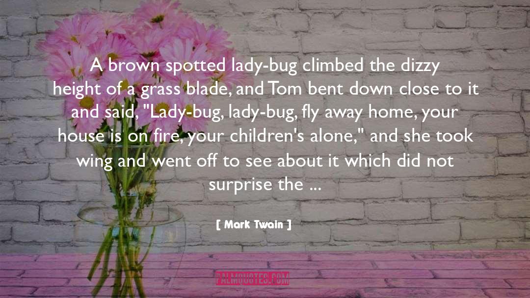 Bug quotes by Mark Twain