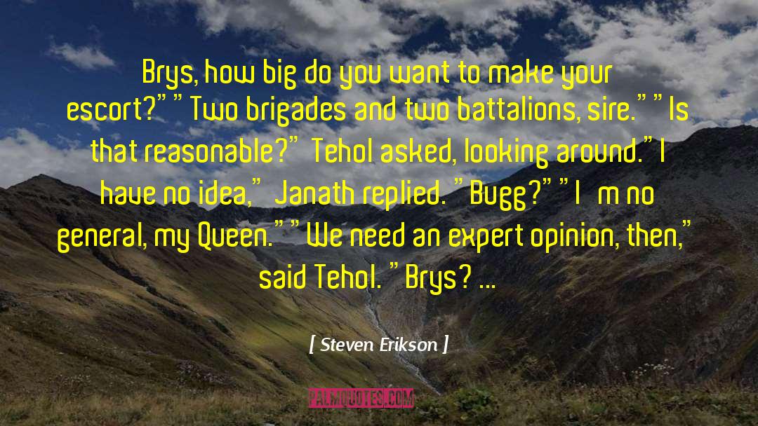 Bugg quotes by Steven Erikson