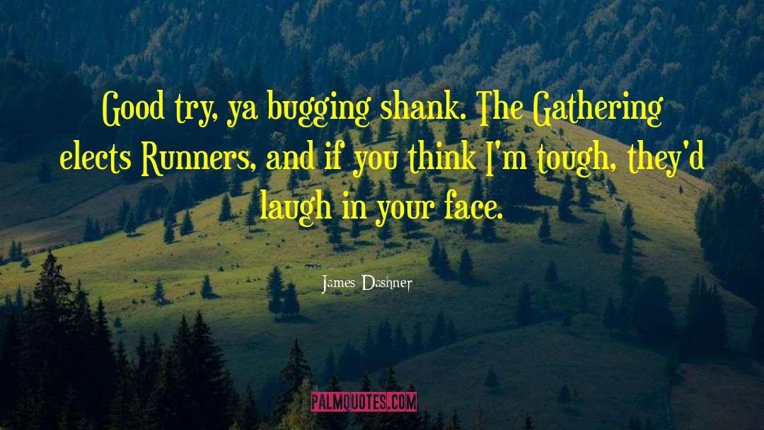 Bugging quotes by James Dashner