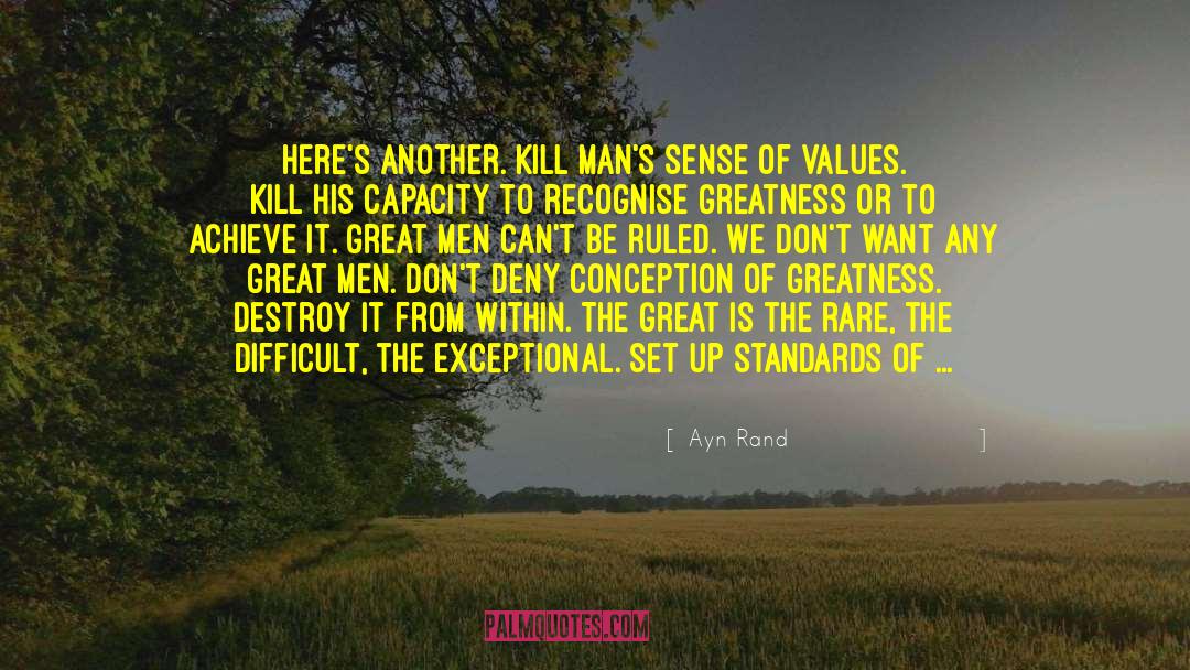 Build A Fire quotes by Ayn Rand