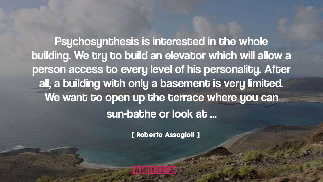 Build An Eye quotes by Roberto Assagioli