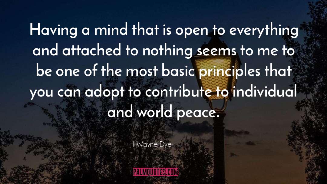 Build Peace quotes by Wayne Dyer