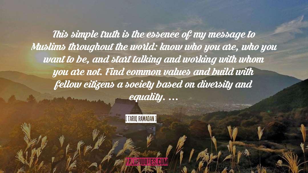 Build quotes by Tariq Ramadan