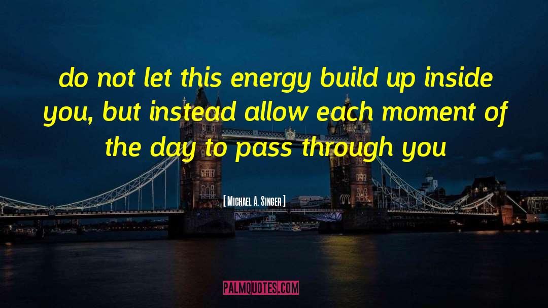 Build Yourself quotes by Michael A. Singer