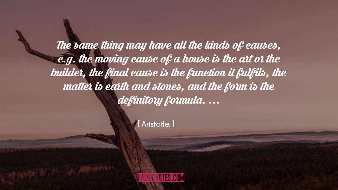 Builder quotes by Aristotle.