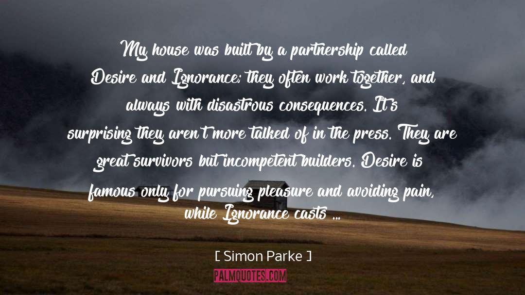 Builders quotes by Simon Parke