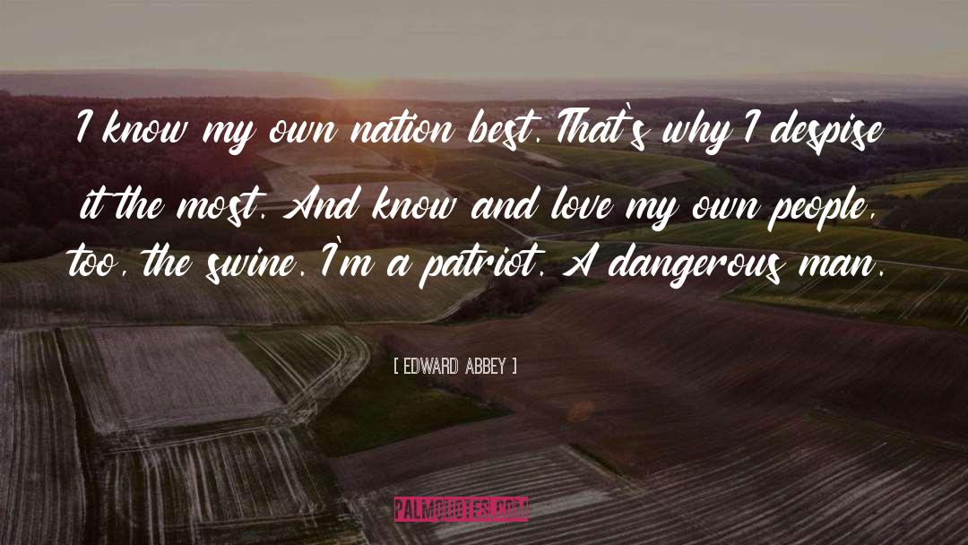 Building A Nation quotes by Edward Abbey