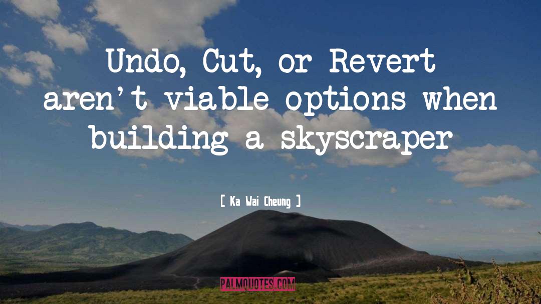 Building Block quotes by Ka Wai Cheung