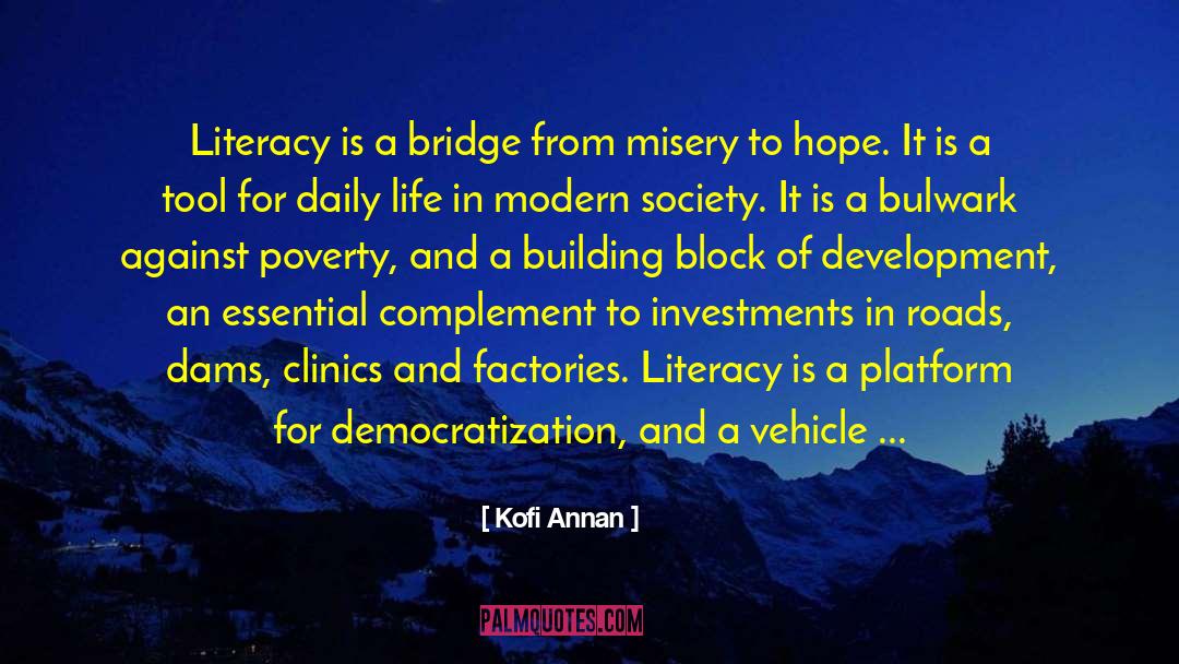 Building Block quotes by Kofi Annan