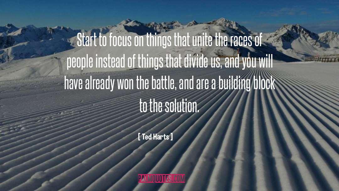 Building Block quotes by Ted Harts