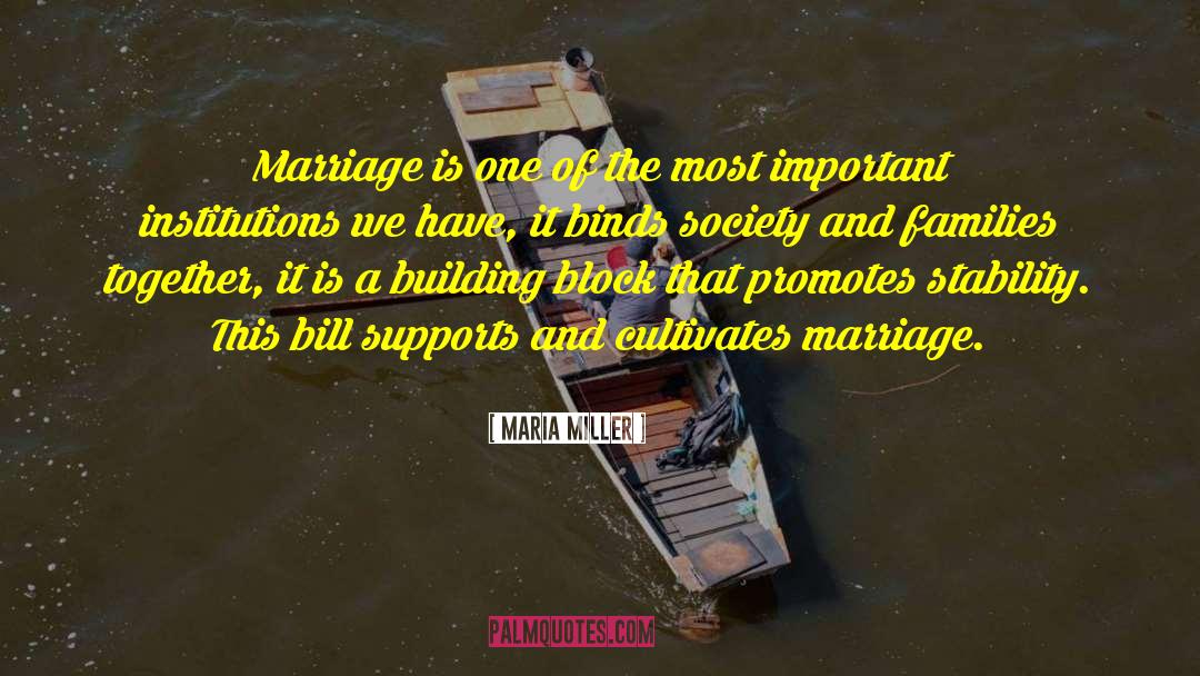 Building Block quotes by Maria Miller