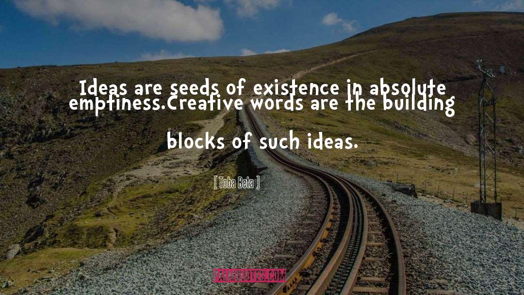 Building Blocks quotes by Toba Beta