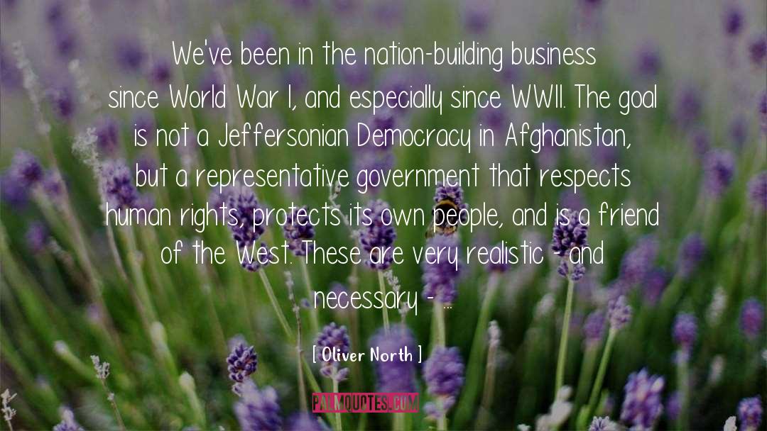 Building Business quotes by Oliver North