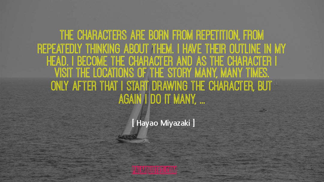 Building Character quotes by Hayao Miyazaki