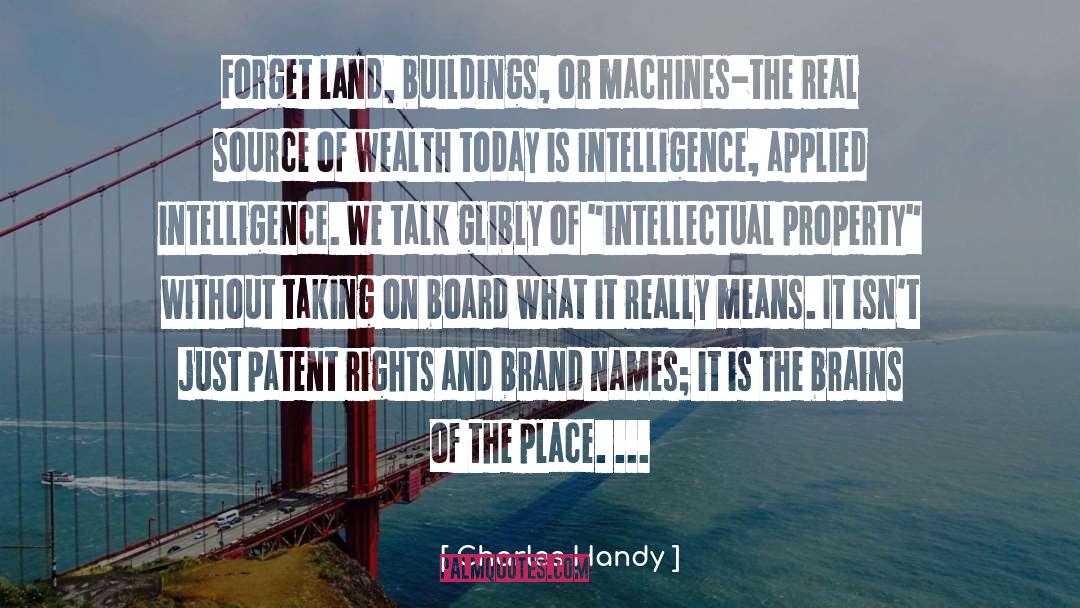 Building Design quotes by Charles Handy