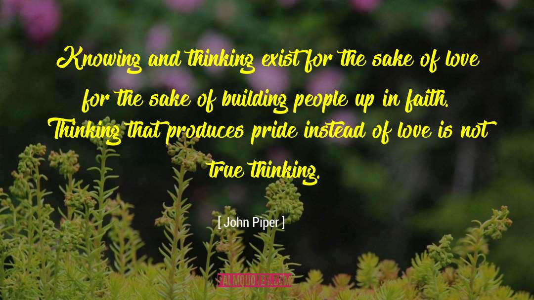 Building People Up quotes by John Piper