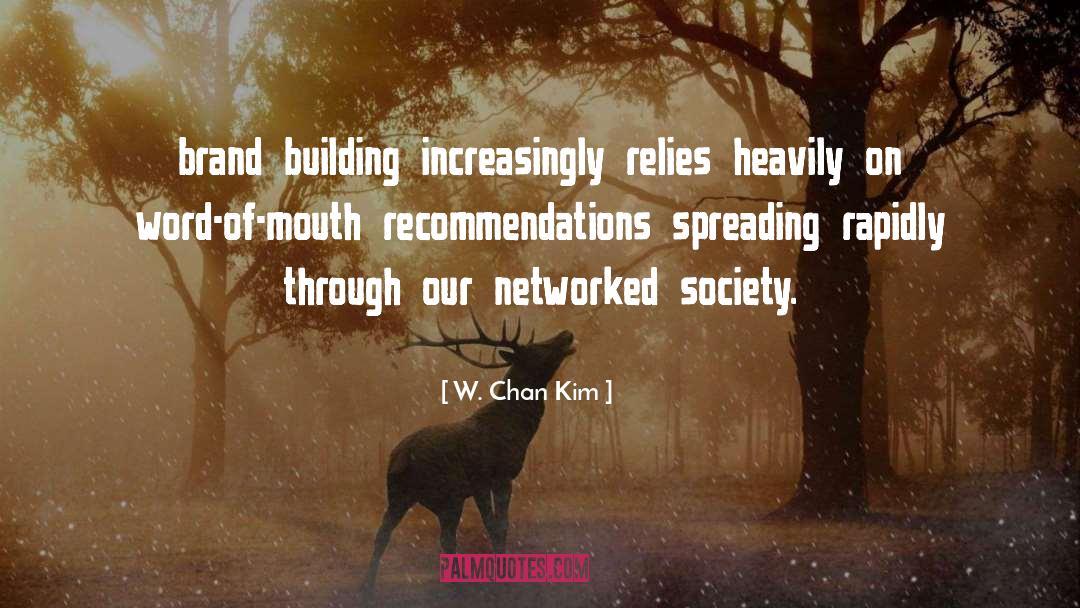Building quotes by W. Chan Kim