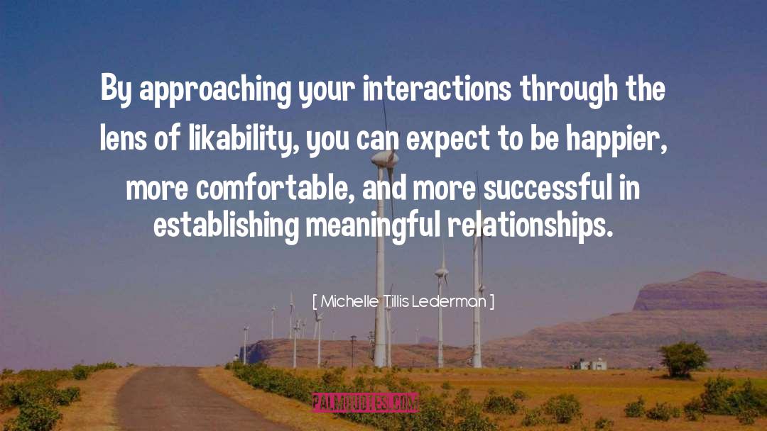 Building Relationship quotes by Michelle Tillis Lederman