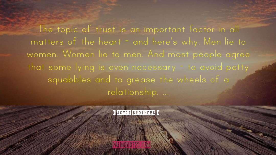Building Relationship quotes by Joyce Brothers