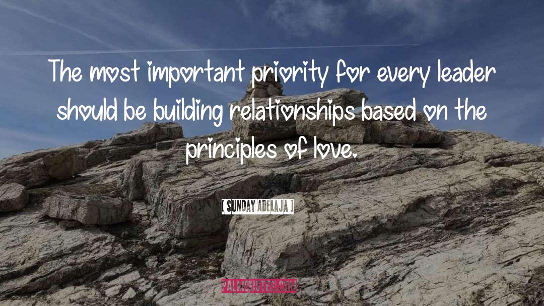 Building Relationships quotes by Sunday Adelaja