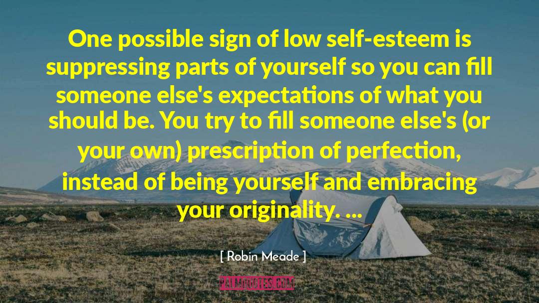 Building Self Esteem quotes by Robin Meade