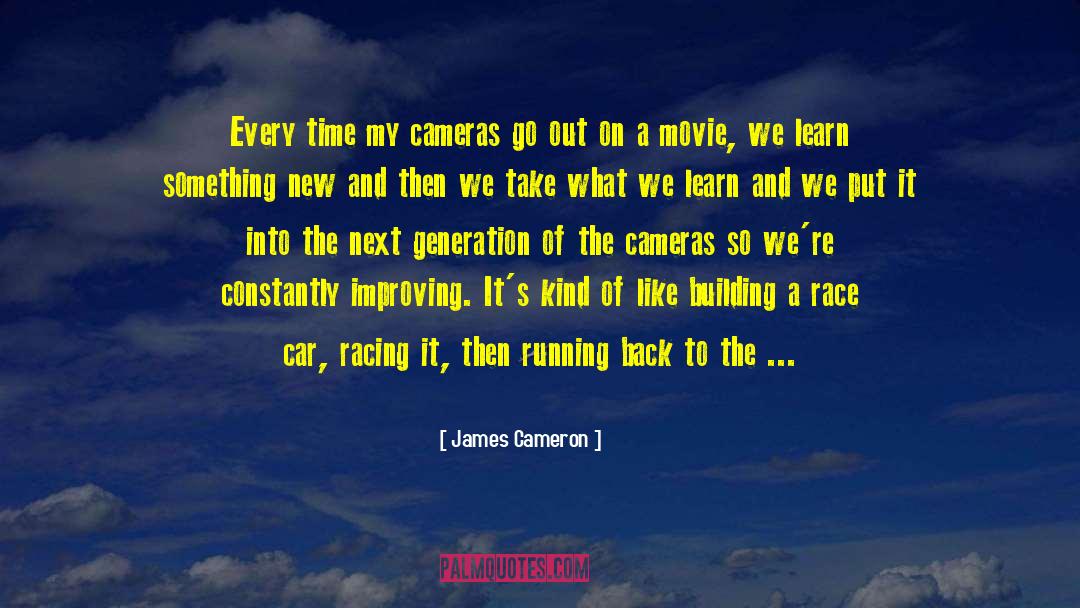 Building Something quotes by James Cameron