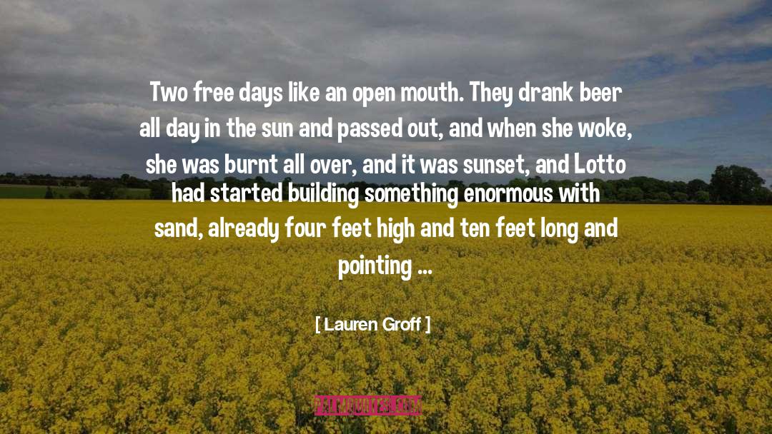 Building Something quotes by Lauren Groff