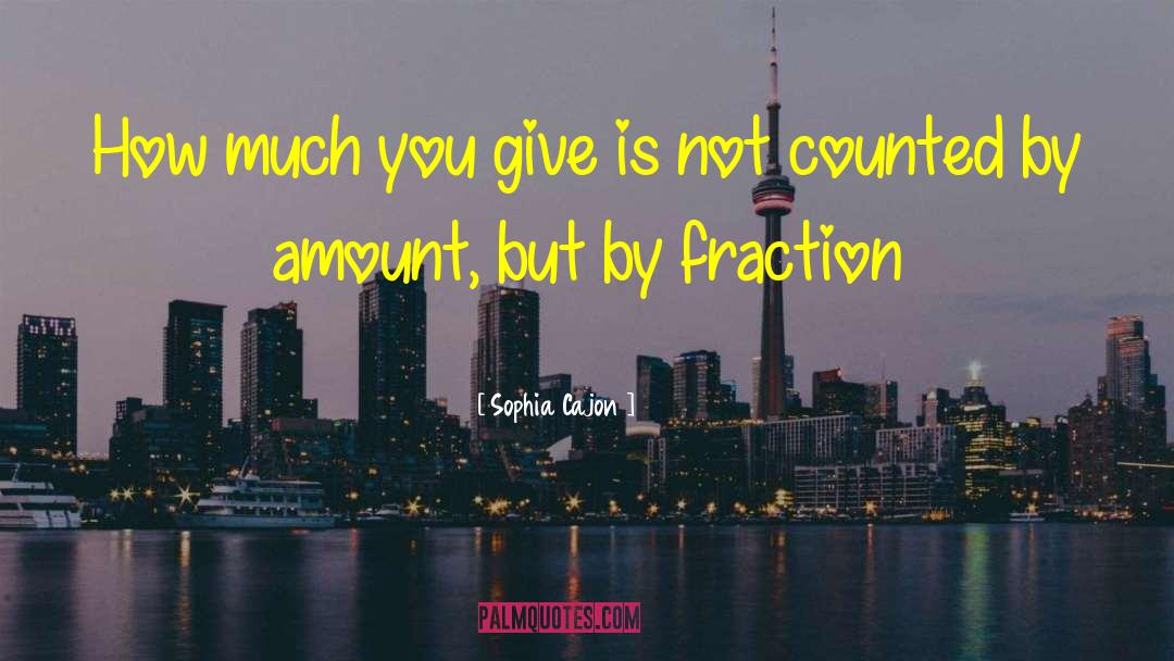 Building Wealth quotes by Sophia Cajon