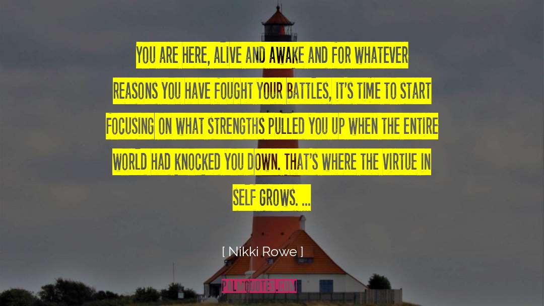 Building Your Inner Self quotes by Nikki Rowe