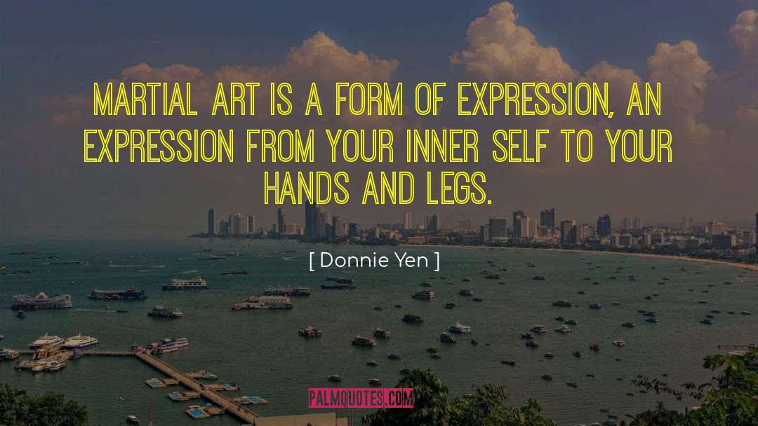Building Your Inner Self quotes by Donnie Yen