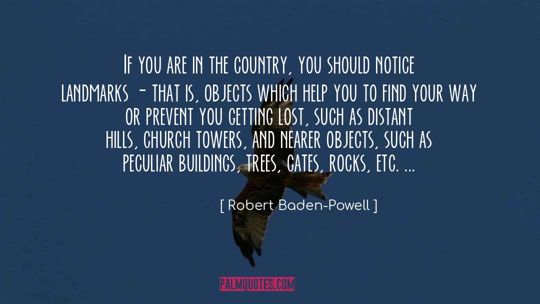 Buildings quotes by Robert Baden-Powell