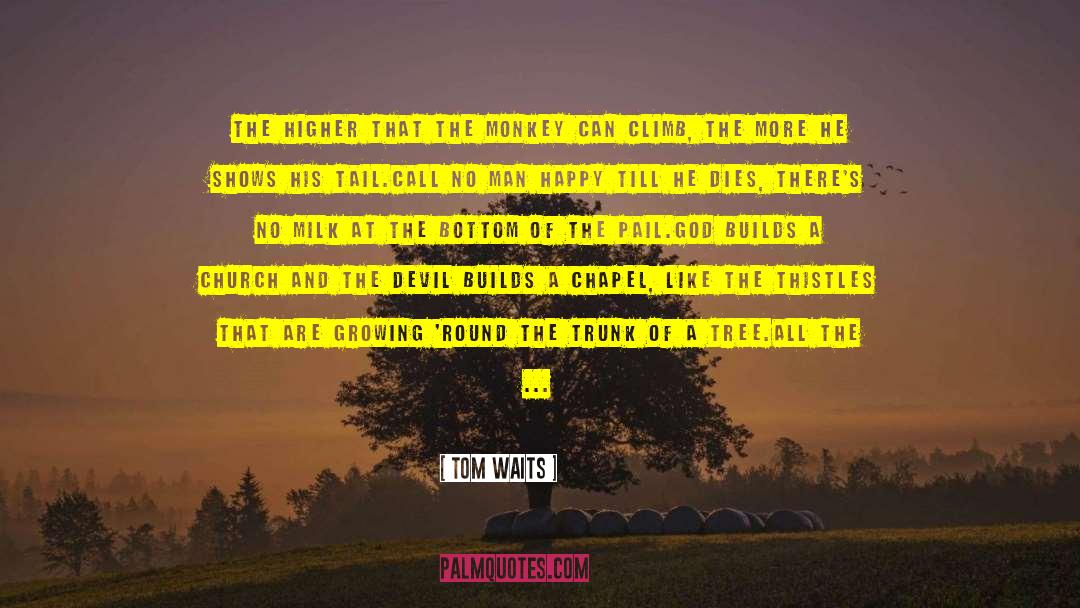 Builds quotes by Tom Waits