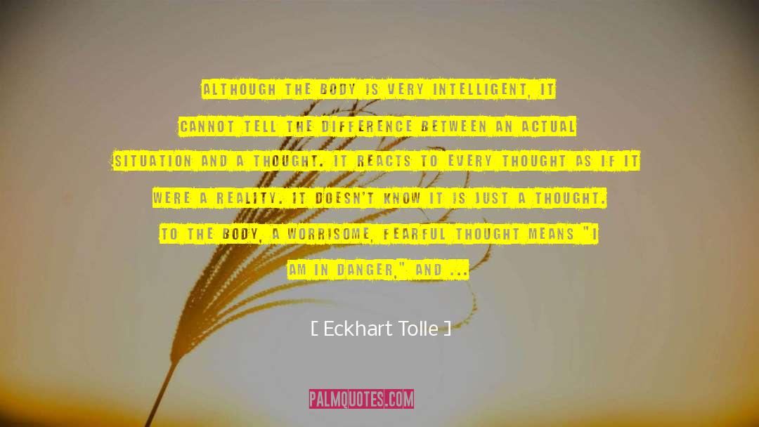 Buildup quotes by Eckhart Tolle
