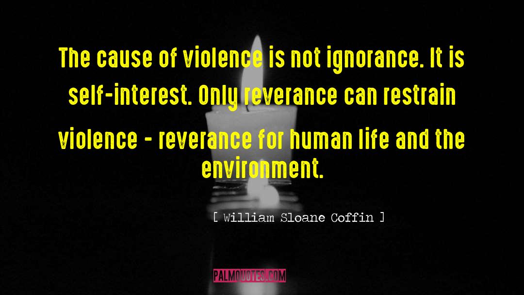 Built Environment quotes by William Sloane Coffin