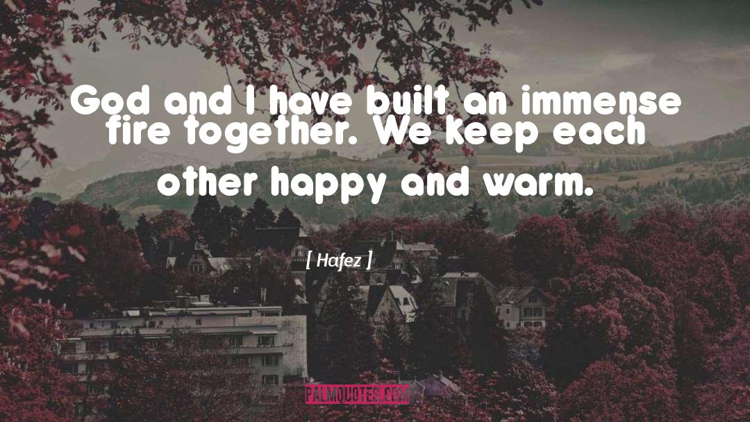 Built quotes by Hafez