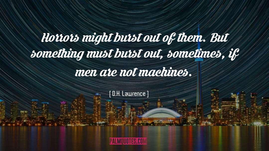 Buitelaar Machines quotes by D.H. Lawrence