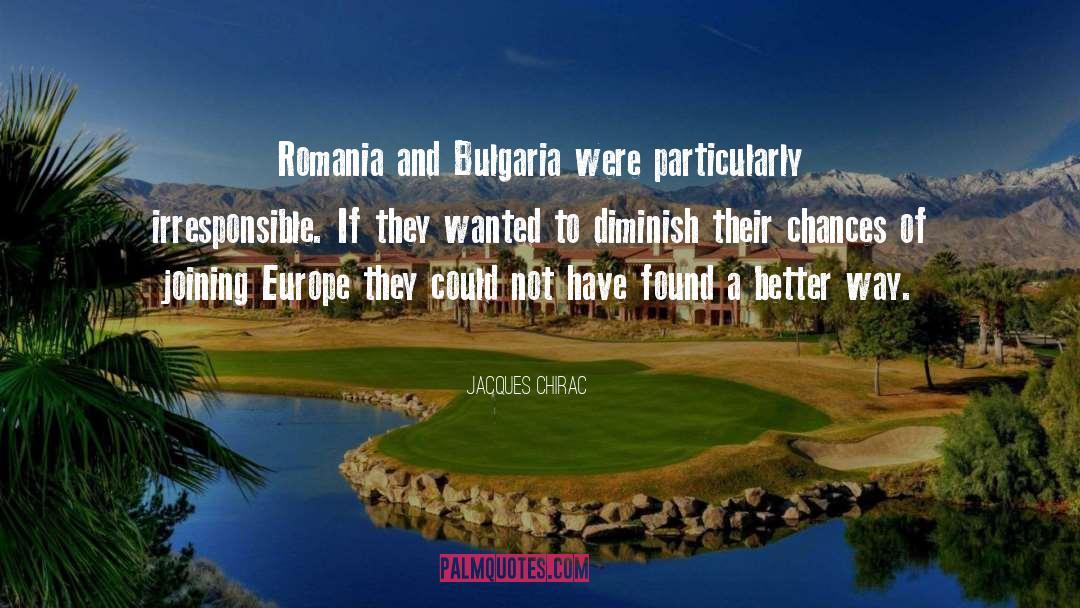 Bulgaria quotes by Jacques Chirac