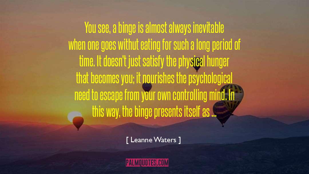 Bulimia quotes by Leanne Waters