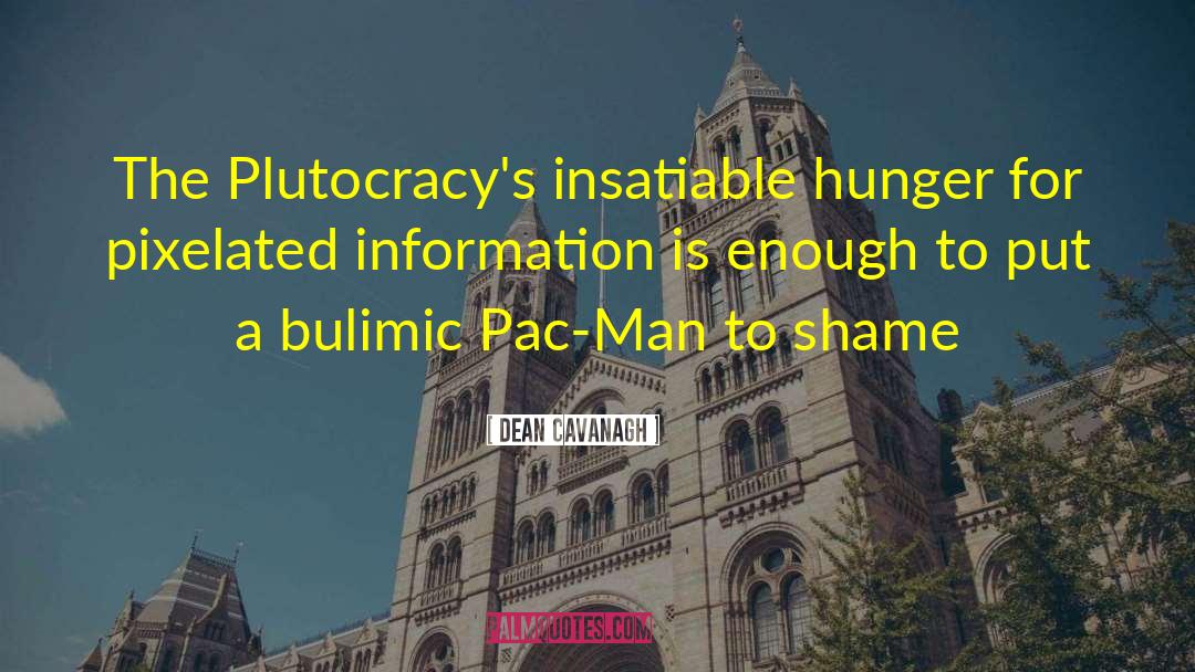 Bulimic quotes by Dean Cavanagh