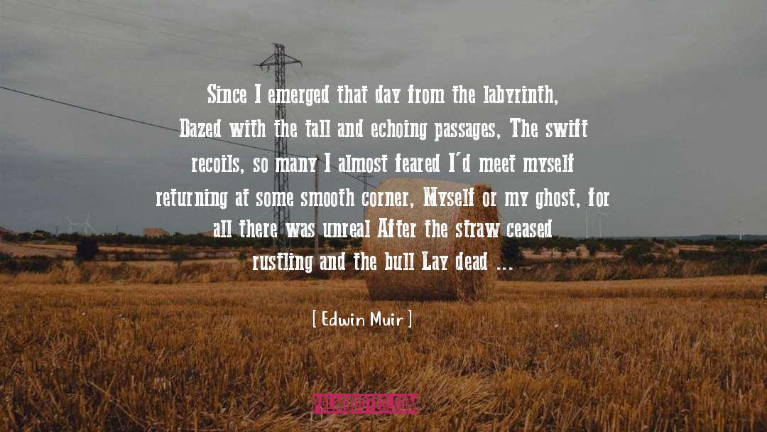 Bull quotes by Edwin Muir