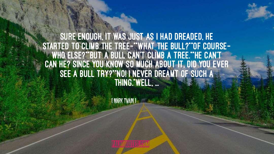 Bull quotes by Mark Twain