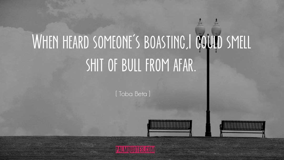 Bull quotes by Toba Beta