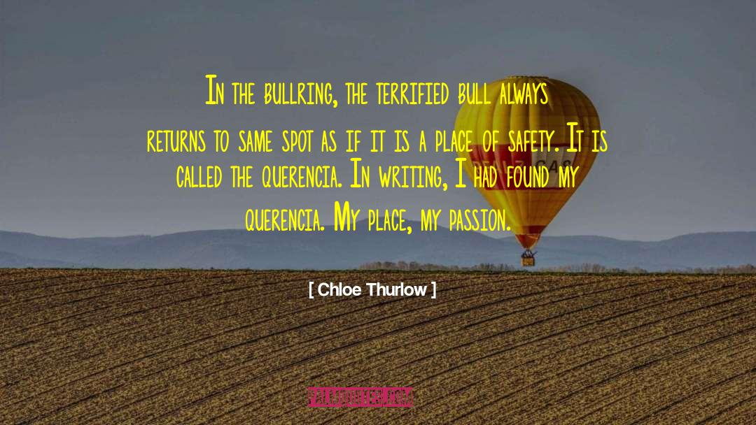 Bull quotes by Chloe Thurlow