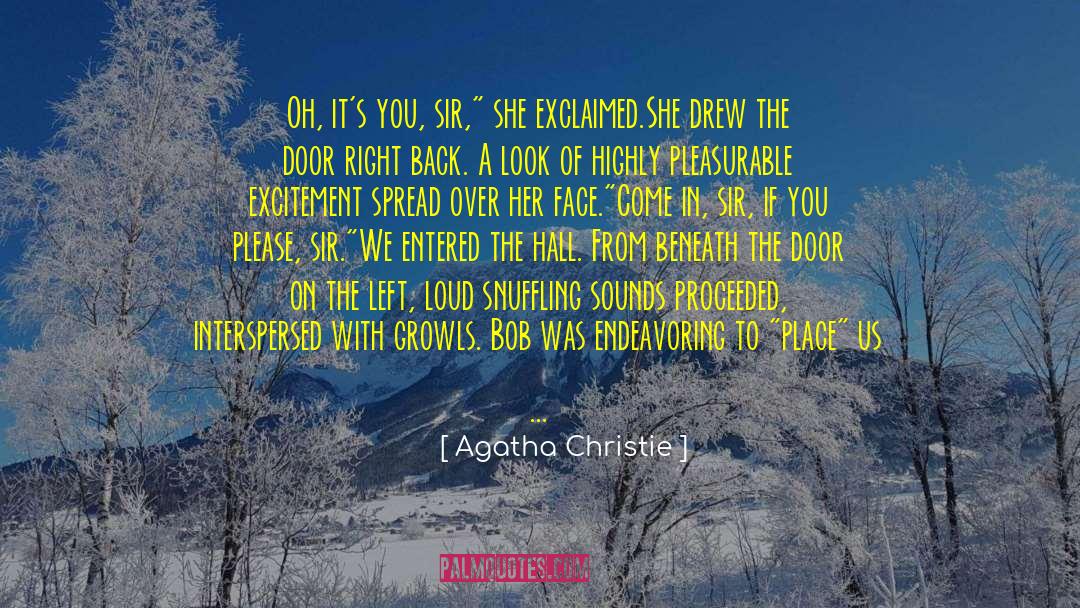 Bull quotes by Agatha Christie