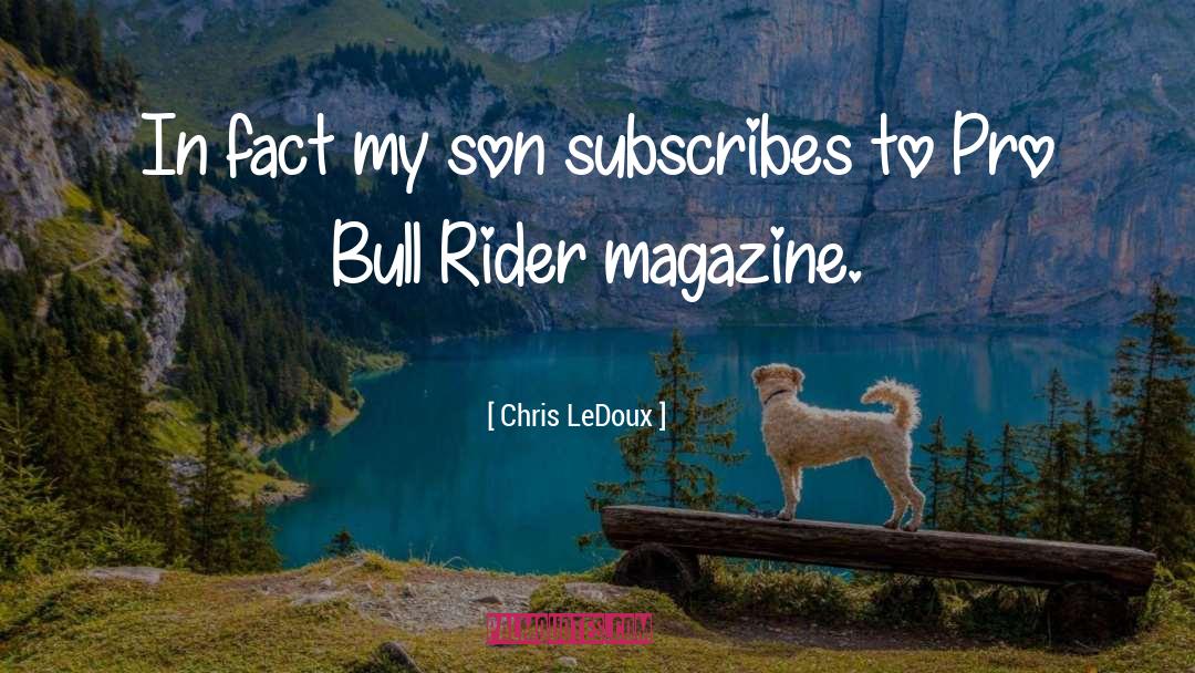 Bull Rider quotes by Chris LeDoux