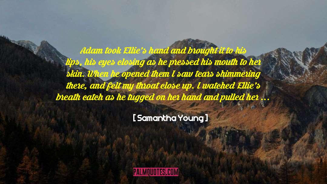 Bulldozer quotes by Samantha Young