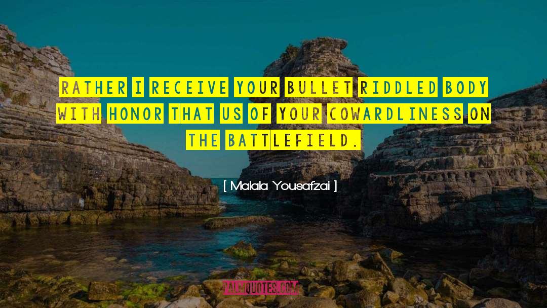 Bullet Catcher quotes by Malala Yousafzai