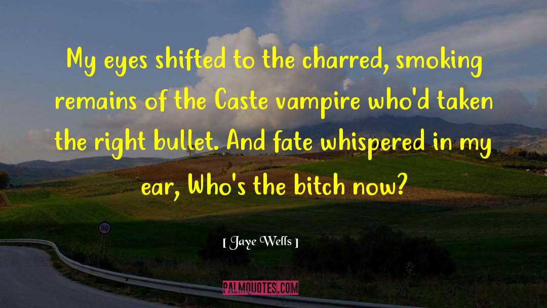 Bullet quotes by Jaye Wells