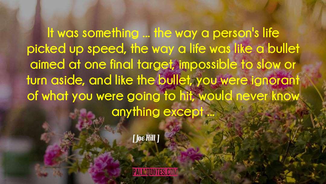 Bullet Resistant quotes by Joe Hill